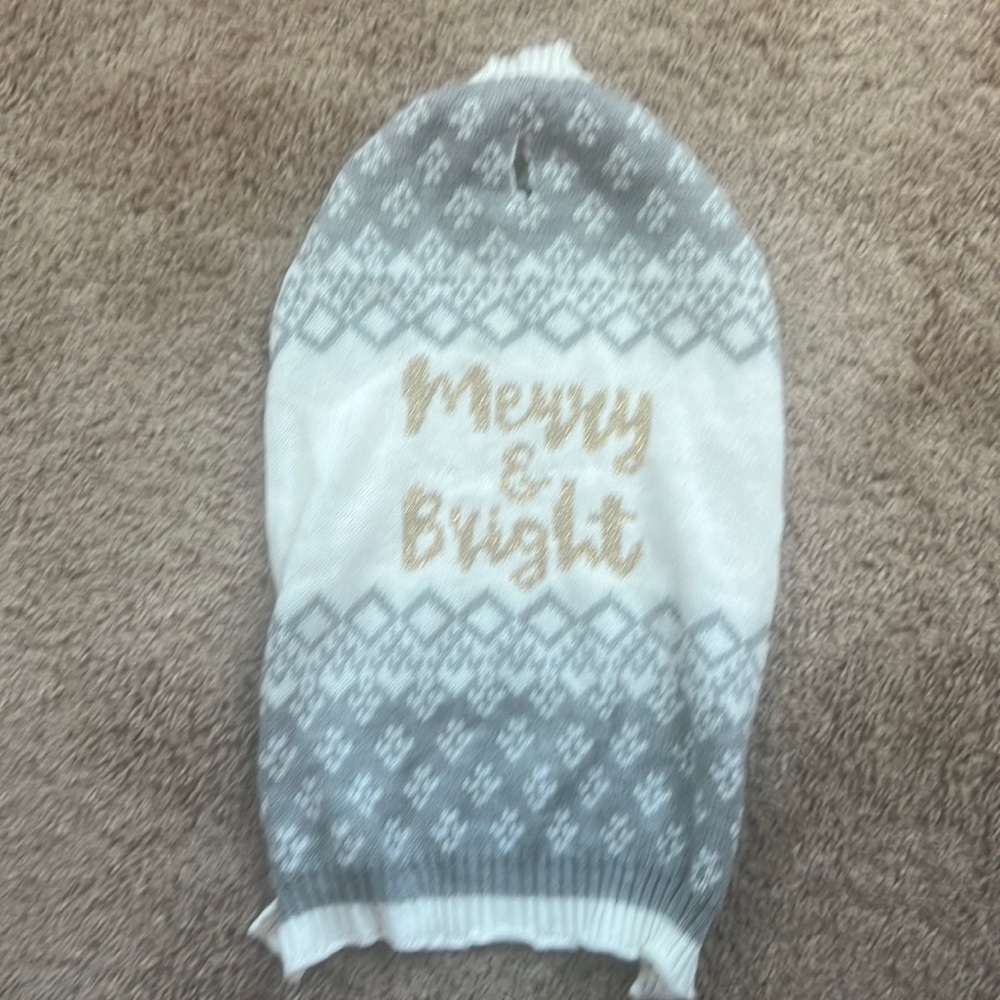 Dog sweater. SOLD
